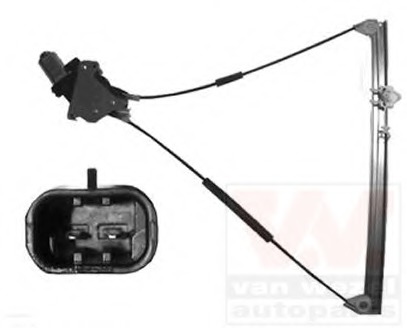 Mecanism actionare geam 0945262 VAN WEZEL - Geamuri actionate electric