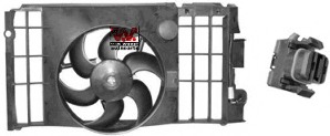 Ventilator, radiator 0955746 VAN WEZEL - Ventilator radiator