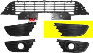 Grila ventilatie, bara protectie 0970591 VAN WEZEL - Bara fata | piese (bara,grila,ramforsare,spoiler,deflector) Grila ventilatie, bara protectie 0970591 VAN WEZEL - Bara fata | piese (bara,grila,ramforsare,spoiler,deflector)