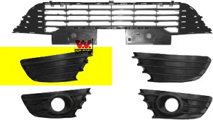 Grila ventilatie, bara protectie 0970592 VAN WEZEL - Bara fata | piese (bara,grila,ramforsare,spoiler,deflector) Grila ventilatie, bara protectie 0970592 VAN WEZEL - Bara fata | piese (bara,grila,ramforsare,spoiler,deflector)