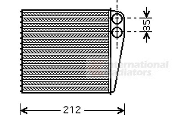 Schimbator caldura, incalzire habitaclu 13006256 VAN WEZEL - Schimbator caldura Schimbator caldura, incalzire habitaclu 13006256 VAN WEZEL - Schimbator caldura