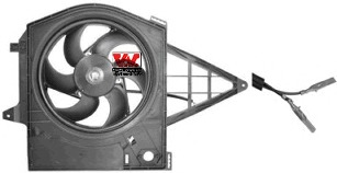 Ventilator, radiator 1610746 VAN WEZEL - Ventilator radiator