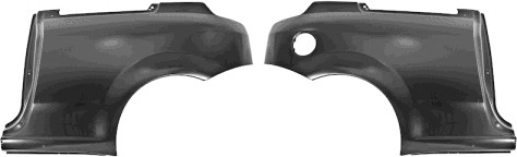 Panou lateral 1624645 VAN WEZEL - Rezervor combustibil/piese