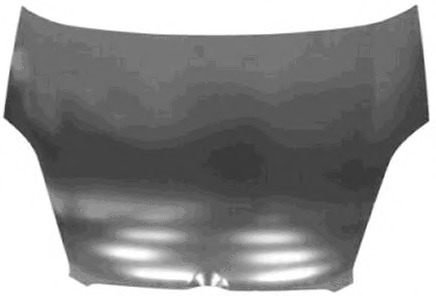 Capota motor 1638660 VAN WEZEL - Trapa/ capota/ usi/ acoperis escamotabil/ pavilion pliant