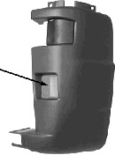 tampon 1650533 VAN WEZEL - Acoperire spate tampon 1650533 VAN WEZEL - Acoperire spate
