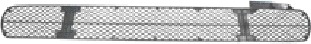 Grila ventilatie, bara protectie 1650590 VAN WEZEL - Partea frontala/grila radiator