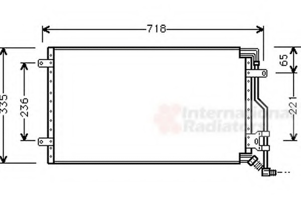 Condensator, climatizare 17005175 VAN WEZEL - Radiator clima Condensator, climatizare 17005175 VAN WEZEL - Radiator clima