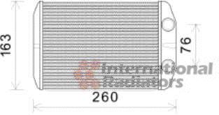 Schimbator caldura, incalzire habitaclu 17006395 VAN WEZEL - Schimbator caldura Schimbator caldura, incalzire habitaclu 17006395 VAN WEZEL - Schimbator caldura