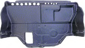 Material amortizare zgomot, nisa motor 1747701 VAN WEZEL - Trapa/ capota/ usi/ acoperis escamotabil/ pavilion pliant