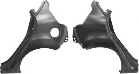 Panou lateral 1807647 VAN WEZEL - Rezervor combustibil/piese