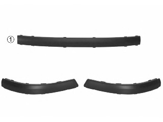 Acoperire, bara protectie 1828550 VAN WEZEL - Bara spate | piese Acoperire, bara protectie 1828550 VAN WEZEL - Bara spate | piese