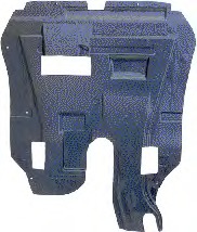 Material amortizare zgomot, nisa motor 1828701 VAN WEZEL - Trapa/ capota/ usi/ acoperis escamotabil/ pavilion pliant