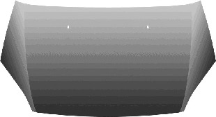 Capota motor 1862660 VAN WEZEL - Capota fata/piese/izolare fonica