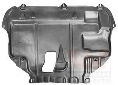 Material amortizare zgomot, nisa motor 1863703 VAN WEZEL - Capota fata/piese/izolare fonica