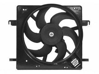 Ventilator, radiator 1865746 VAN WEZEL - Ventilator radiator