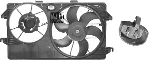 ventilator,aer conditionat 1884750 VAN WEZEL - Ventilator radiator ventilator,aer conditionat 1884750 VAN WEZEL - Ventilator radiator