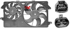 ventilator,aer conditionat 1884751 VAN WEZEL - Radiator clima ventilator,aer conditionat 1884751 VAN WEZEL - Radiator clima