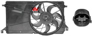 Ventilator, radiator 2735746 VAN WEZEL - Ventilator radiator