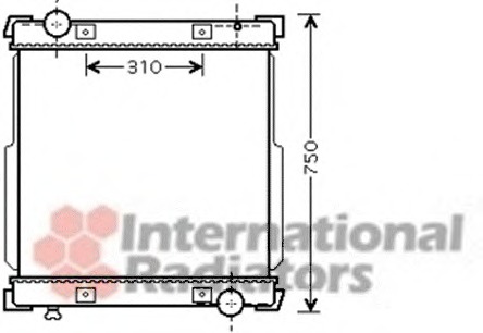 Radiator, racire motor 28002088 VAN WEZEL - Radiator apa/piese Radiator, racire motor 28002088 VAN WEZEL - Radiator apa/piese