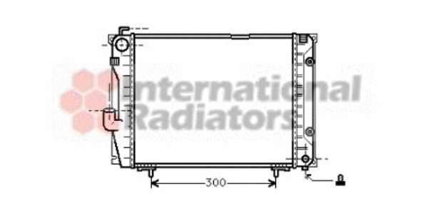 Radiator, racire motor 30002069 VAN WEZEL - Radiator apa/piese Radiator, racire motor 30002069 VAN WEZEL - Radiator apa/piese