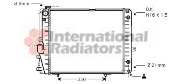 Radiator, racire motor 30002072 VAN WEZEL - Radiator apa/piese Radiator, racire motor 30002072 VAN WEZEL - Radiator apa/piese