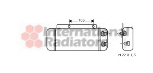Radiator ulei, ulei motor 30003114 VAN WEZEL - Ungere Radiator ulei, ulei motor 30003114 VAN WEZEL - Ungere