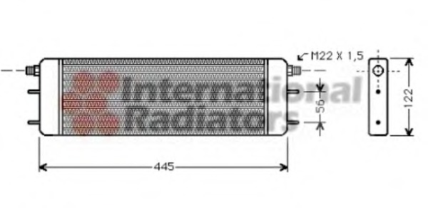 Radiator ulei, ulei motor 30003249 VAN WEZEL - Ungere Radiator ulei, ulei motor 30003249 VAN WEZEL - Ungere