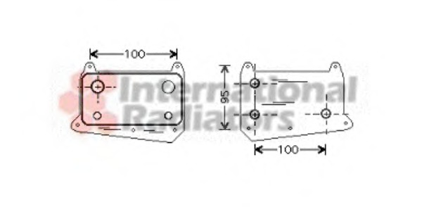 Radiator ulei, ulei motor 30003376 VAN WEZEL - Radiator ulei Radiator ulei, ulei motor 30003376 VAN WEZEL - Radiator ulei