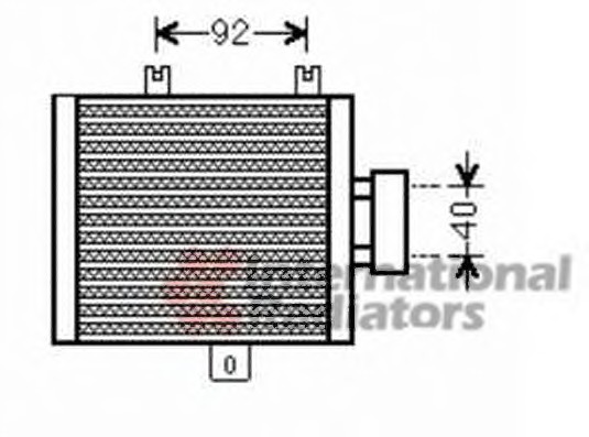Radiator ulei, ulei motor 30003536 VAN WEZEL - Ungere Radiator ulei, ulei motor 30003536 VAN WEZEL - Ungere