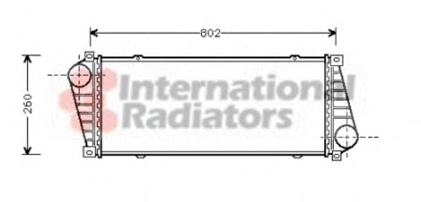 Intercooler, compresor 30004217 VAN WEZEL - Turbocompressor Intercooler, compresor 30004217 VAN WEZEL - Turbocompressor