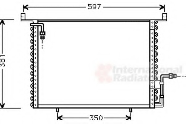 Condensator, climatizare 30005194 VAN WEZEL - Radiator clima Condensator, climatizare 30005194 VAN WEZEL - Radiator clima