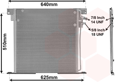 Condensator, climatizare 30005220 VAN WEZEL - Radiator clima Condensator, climatizare 30005220 VAN WEZEL - Radiator clima