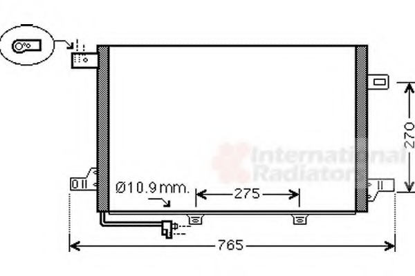 Condensator, climatizare 30005382 VAN WEZEL - Radiator clima Condensator, climatizare 30005382 VAN WEZEL - Radiator clima