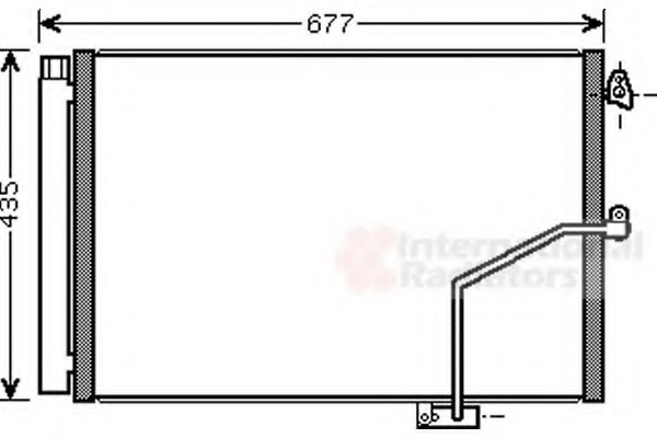 Condensator, climatizare 30005450 VAN WEZEL - Radiator clima Condensator, climatizare 30005450 VAN WEZEL - Radiator clima