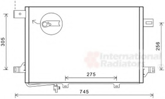 Condensator, climatizare 30005572 VAN WEZEL - Radiator clima Condensator, climatizare 30005572 VAN WEZEL - Radiator clima