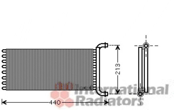 Schimbator caldura, incalzire habitaclu 30006399 VAN WEZEL - Schimbator caldura Schimbator caldura, incalzire habitaclu 30006399 VAN WEZEL - Schimbator caldura