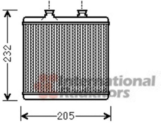 Schimbator caldura, incalzire habitaclu 30006472 VAN WEZEL - Schimbator caldura Schimbator caldura, incalzire habitaclu 30006472 VAN WEZEL - Schimbator caldura