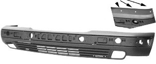 tampon 3028574 VAN WEZEL - Bara fata | piese (bara,grila,ramforsare,spoiler,deflector) tampon 3028574 VAN WEZEL - Bara fata | piese (bara,grila,ramforsare,spoiler,deflector)