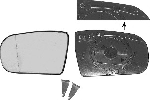 Sticla oglinda, oglinda retrovizoare exterioara 3029838 VAN WEZEL - Geamuri/oglinzi Sticla oglinda, oglinda retrovizoare exterioara 3029838 VAN WEZEL - Geamuri/oglinzi