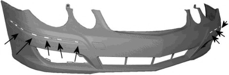 tampon 3043578 VAN WEZEL - Bara fata | piese (bara,grila,ramforsare,spoiler,deflector) tampon 3043578 VAN WEZEL - Bara fata | piese (bara,grila,ramforsare,spoiler,deflector)
