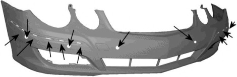 tampon 3043579 VAN WEZEL - Bara fata | piese (bara,grila,ramforsare,spoiler,deflector) tampon 3043579 VAN WEZEL - Bara fata | piese (bara,grila,ramforsare,spoiler,deflector)