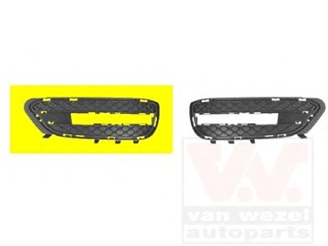 Grila ventilatie, bara protectie 3044594 VAN WEZEL - Bara fata | piese (bara,grila,ramforsare,spoiler,deflector) Grila ventilatie, bara protectie 3044594 VAN WEZEL - Bara fata | piese (bara,grila,ramforsare,spoiler,deflector)