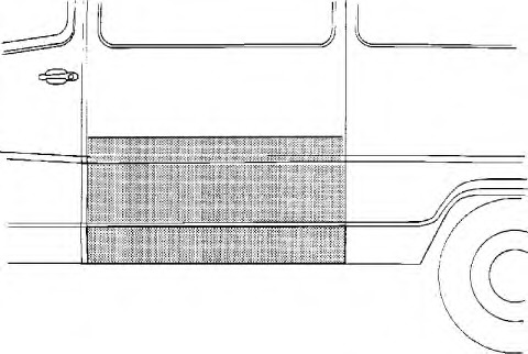 Panou lateral 3070107 VAN WEZEL - Panou lateral Panou lateral 3070107 VAN WEZEL - Panou lateral