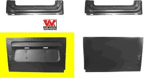 Portiera spate 3075149 VAN WEZEL - Trapa/ capota/ usi/ acoperis escamotabil/ pavilion pliant