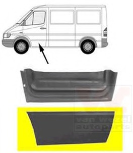 Usa, caroserie 3075172 VAN WEZEL - Trapa/ capota/ usi/ acoperis escamotabil/ pavilion pliant