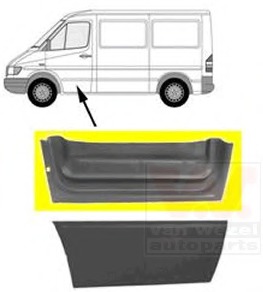 Usa, caroserie 3075272 VAN WEZEL - Trapa/ capota/ usi/ acoperis escamotabil/ pavilion pliant