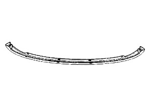Grila radiator 3078514 VAN WEZEL - Partea frontala/grila radiator