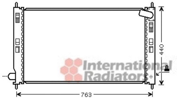 Radiator, racire motor 32002201 VAN WEZEL - Radiator apa/piese Radiator, racire motor 32002201 VAN WEZEL - Radiator apa/piese