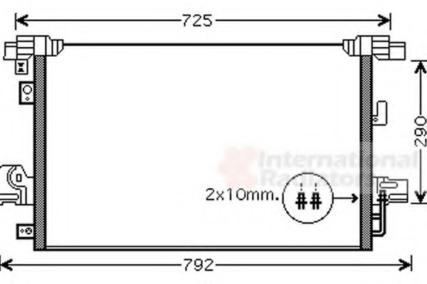 Condensator, climatizare 32005210 VAN WEZEL - Radiator clima Condensator, climatizare 32005210 VAN WEZEL - Radiator clima