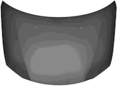 Capota motor 3273660 VAN WEZEL - Capota fata/piese/izolare fonica